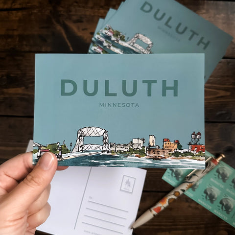 "Duluth, Minnesota" Postcard by Sj Nielsen