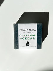 Charcoal + Cedar Soap