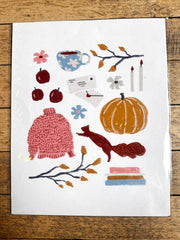 "Fall is in the Air" Print by Ann Brennan Designs