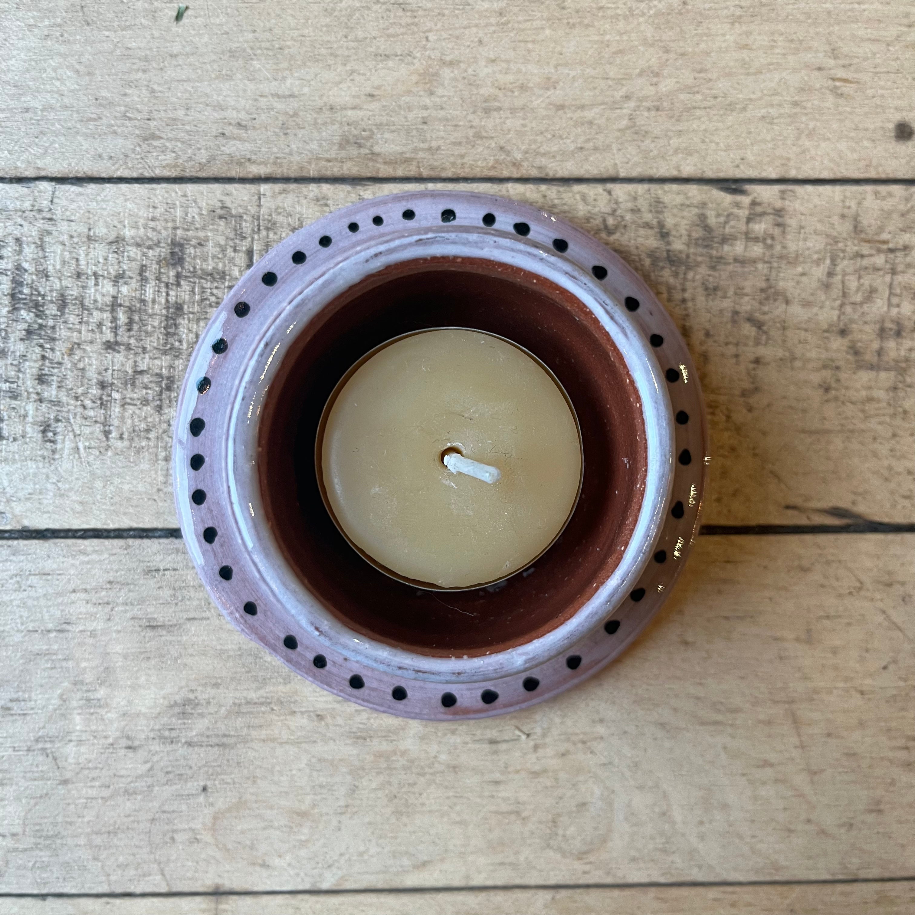 Terraform Clay Studio - Tea Light Candle Holder