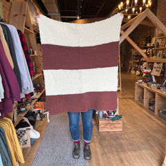 Knit Blanket by Kathie Shelrud