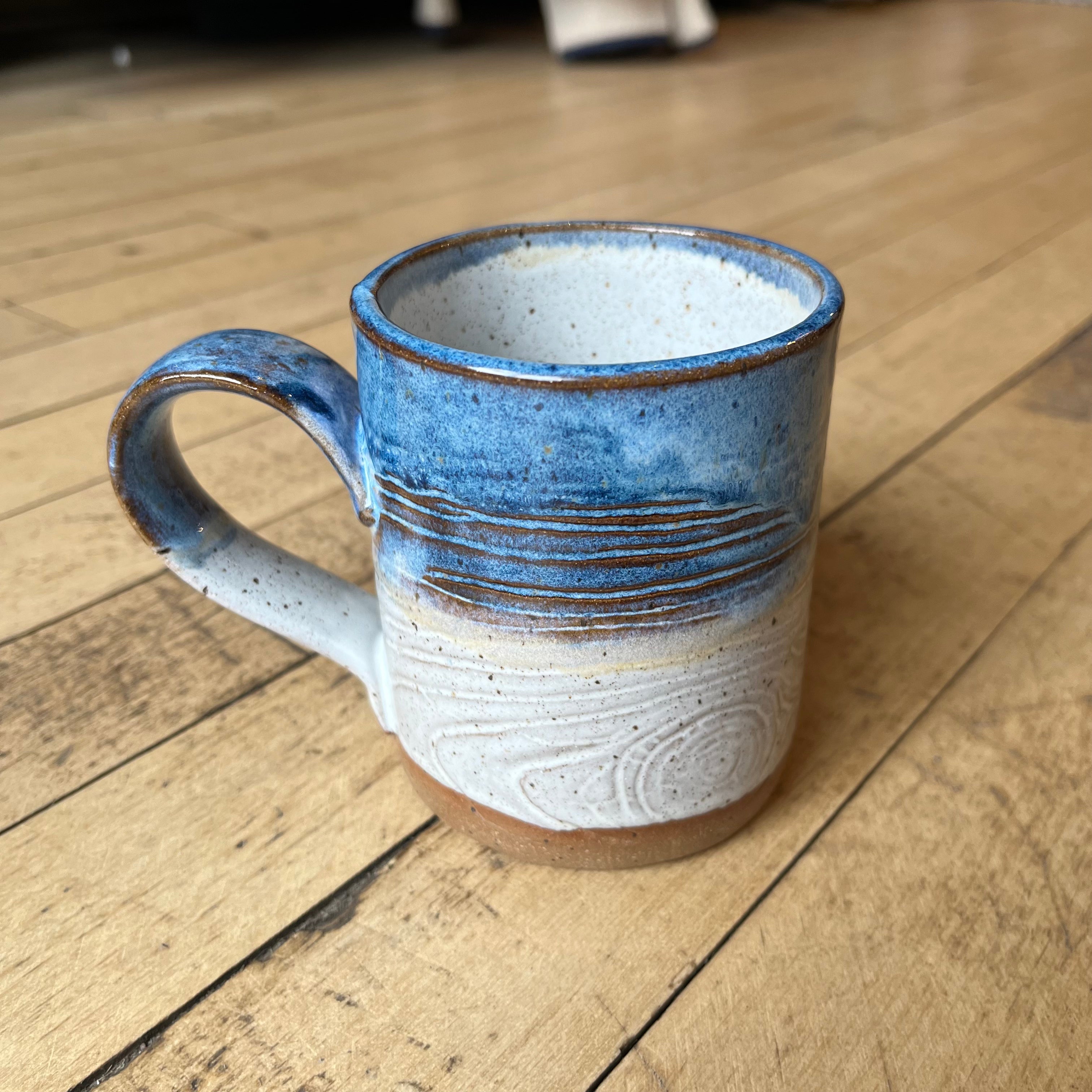 Alabaster North Ceramics Blue Wave Mug