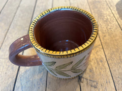 "Pink Floral Mug" by Terraform Clay Studio