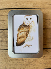 “Owl” Mini Card Pack by GreyFoxArtworks