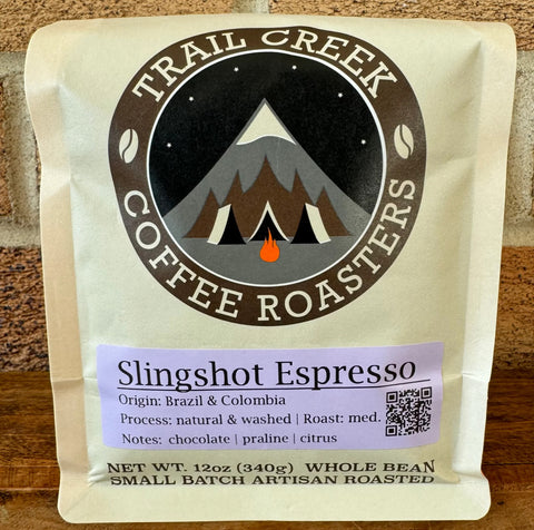 "Slingshot Espresso" Coffee Beans by Trail Creek Coffee Roasters