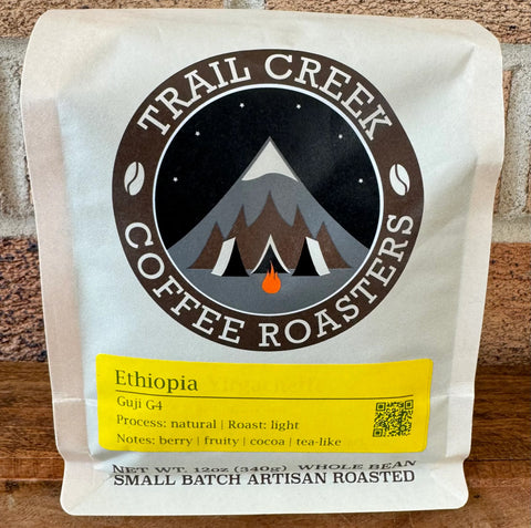 "Ethiopia" Coffee Beans by Trail Creek Coffee Roasters