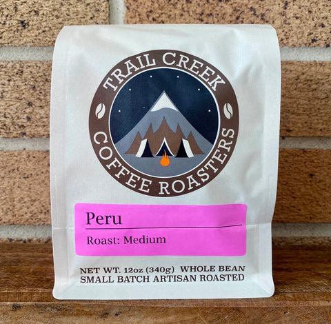 "Peru" Coffee Beans by Trail Creek Coffee Roasters