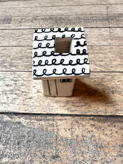 "Mini House Bud Vase" by Magpie Mischief