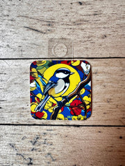 "Chickadee" Sticker by Dälarnia Designs