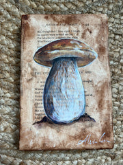 Mushroom Original Paintings by Alexa Carson