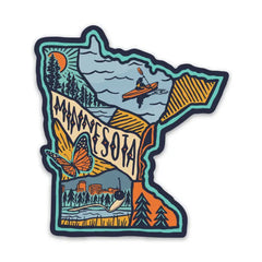 "Minnesota Love" Sticker by Keep Nature Wild