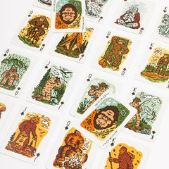 "Seasons of Squatch Playing Cards" by Keep Nature Wild
