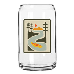 River Landscape Can Glass by Northern Goods