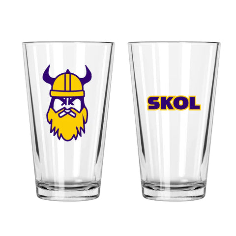 Minnesota Football Pint Glass by Northern Goods