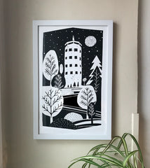 "Enger Tower" Print by Schaefer Design Co.