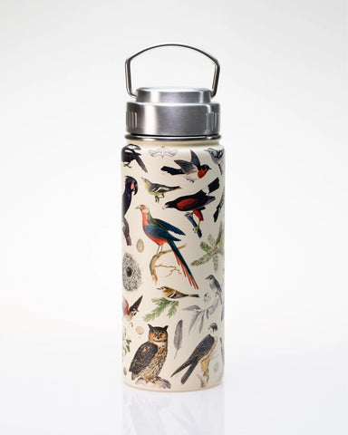 "Bird Print" Vacuum Insulated Water Bottle