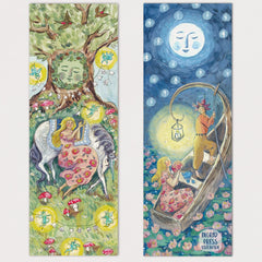 Double-Sided Paper Bookmarks by Ingrid Press