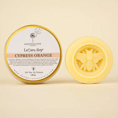 Cypress Orange Tallow Lotion Bar by Dandelion Naturals