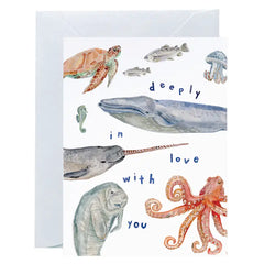 Under The Sea - Love Card by Lana's Shop