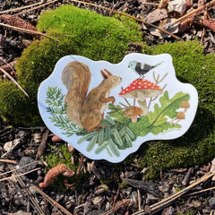 Foraging Squirrel Sticker by Canyon and Cove