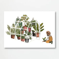 "Little Gardener" Print by Fox & Fables