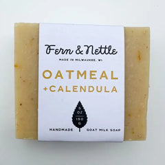 Oatmeal + Calendula Soap by Fern & Nettle