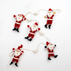 Dancing Santa Garland by The Winding Road