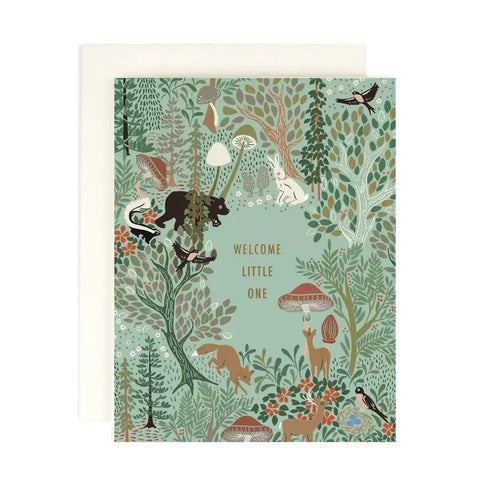 "Woodland Baby" Card by Amy Heitman