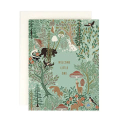 "Woodland Baby" Card by Amy Heitman