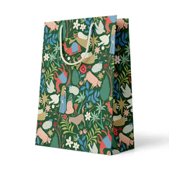 Folk Nativity- Holiday Gift Bag by Amy Heitman