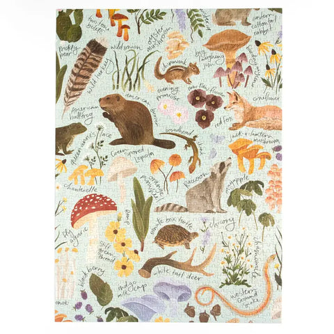 Flora & Fauna Puzzle by 1 Canoe2