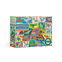 Dinosaur Alphabet 20pc Big Puzzle By Eeboo