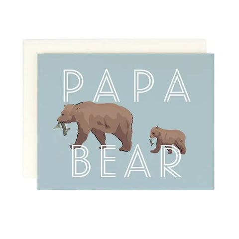 "Papa Bear" Card by Amy Heitman