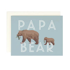 "Papa Bear" Card by Amy Heitman