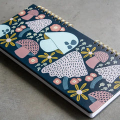 "Mushroom Bloom" 2 Year Undated Weekly Planner by Denik