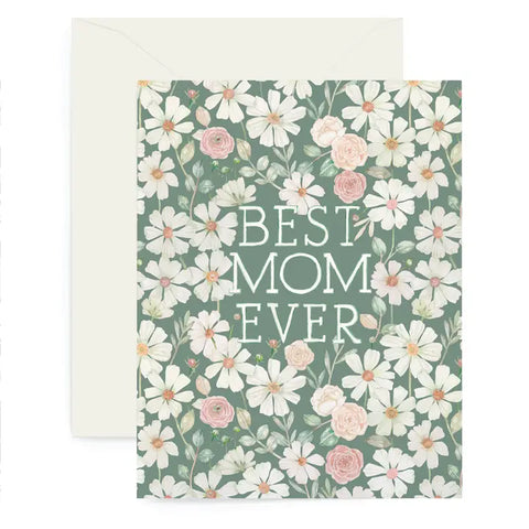 "Best Mom" Mother's Day Card by Lana's Shop