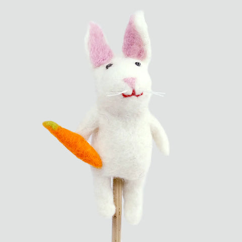 Magical Meadow Animal Felted Finger Puppets