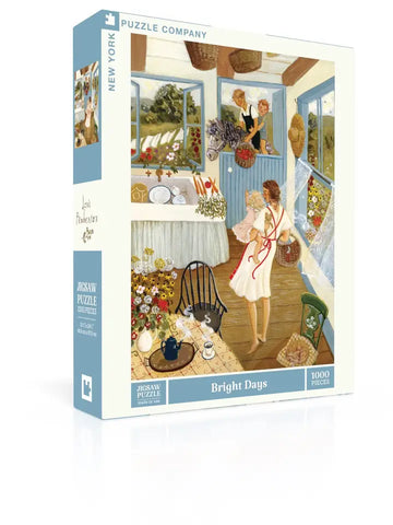 "Bright Days" 1000 Piece Jigsaw Puzzle by New York Puzzle Company