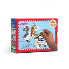 "Winter Sleigh Ride" 20pc Big Puzzle By Eeboo
