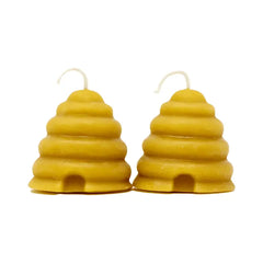Beehive Votive Beeswax Candle-Sister Bees