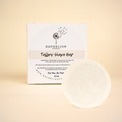 Tallow Shave Bar  by Dandelion Naturals