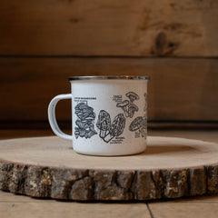 "Minnesota Mushroom" Enamel Camp Cup by North & Shore