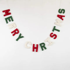 Felt "Merry Christmas" Garland by The Winding Road
