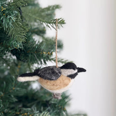 "Bird" Felt Ornaments by Ganapati