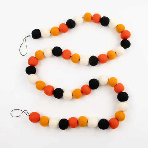 "Halloween" Ball Garland by The Winding Road