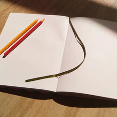 "Star Tulip" Embroidered Medium Hardcover Sketchbook