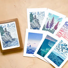"North Shore" Greeting Card Set by Nan Onkka