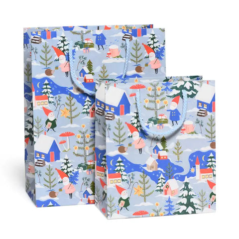 Holiday Gnome - Gift Bags by Red Cap Cards