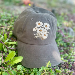 "Daisy" Embroidered Hat by Plant Scouts