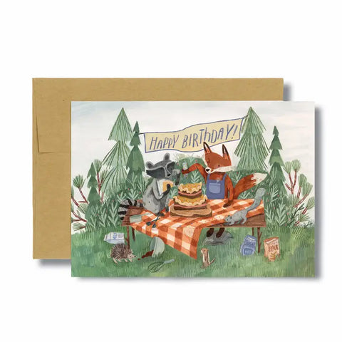 "Forest Cake" Card by Canyon and Cove